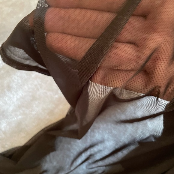 Torrid black mesh sarong swim cover-up - Picture 7 of 7